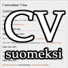 CV Suomeksi